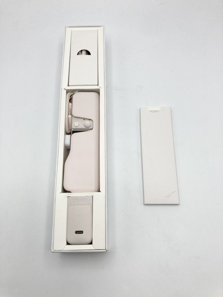 DJI vlogカメラ Pocket 2 コンボ サンセット ホワイト Vlog向け4K アクションカメラ 3軸モーター搭載ジンバル