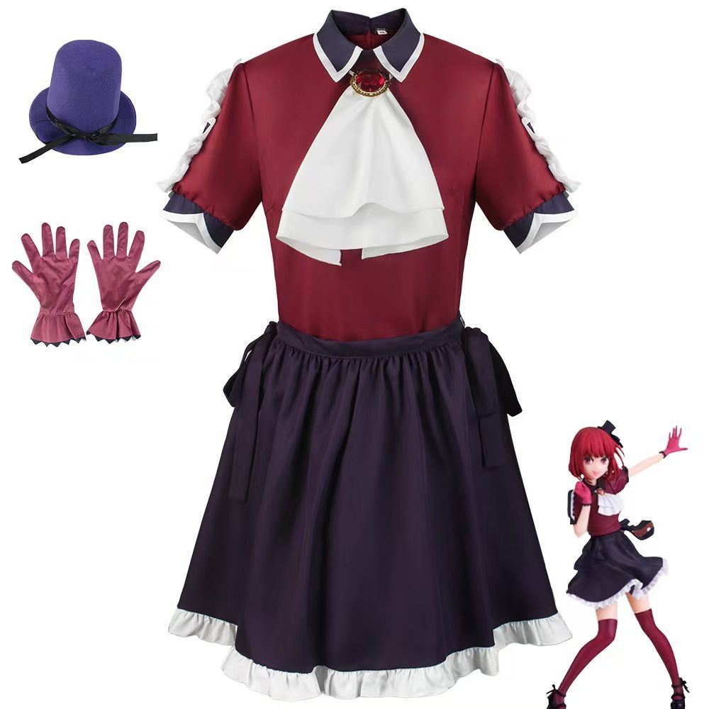 推しの子　有馬かな　実写版　B小町　衣装　コスプレ Uwowo 推しの子 新生B小町 有馬かな コスプレ衣装 ウィッグ・靴