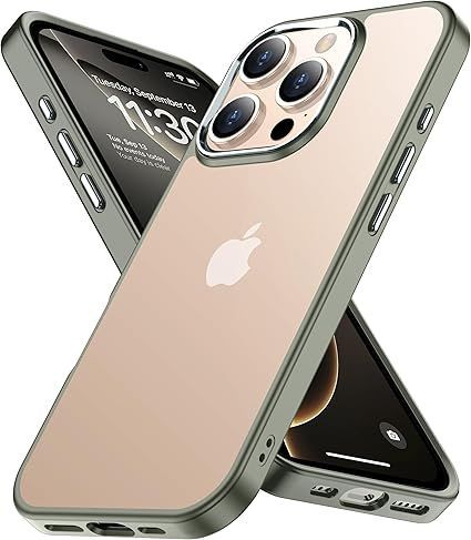 iPhone 16 Pro ケース グレー 耐衝撃 米軍MIL規格 アイフォン16Pro