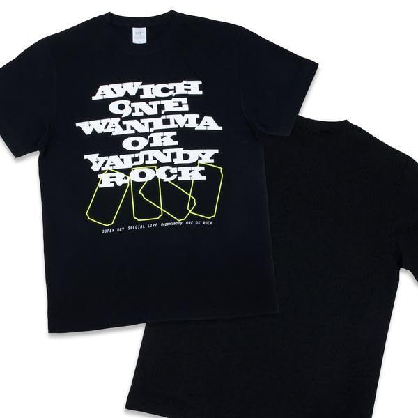 ONE OK ROCK WANIMA 対バンライブ　限定ライブ　Tシャツ ONE OK ROCK（ワンオクロック）VS WANIMA（ワニマ）グッズ SD T