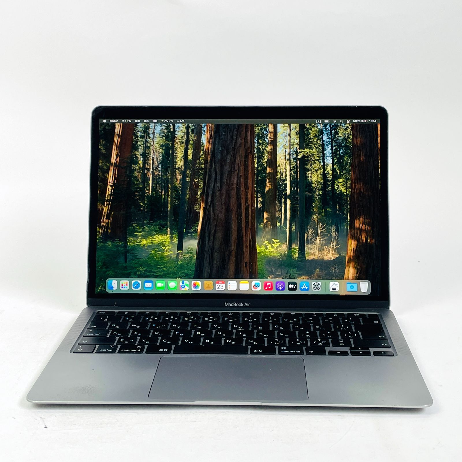 MacBook Air Retina 13インチ 2020 Intel Core i5 16GB 250GB 擦り傷あり 電源ケーブル非純正 macOS Sequoia PO1600_033