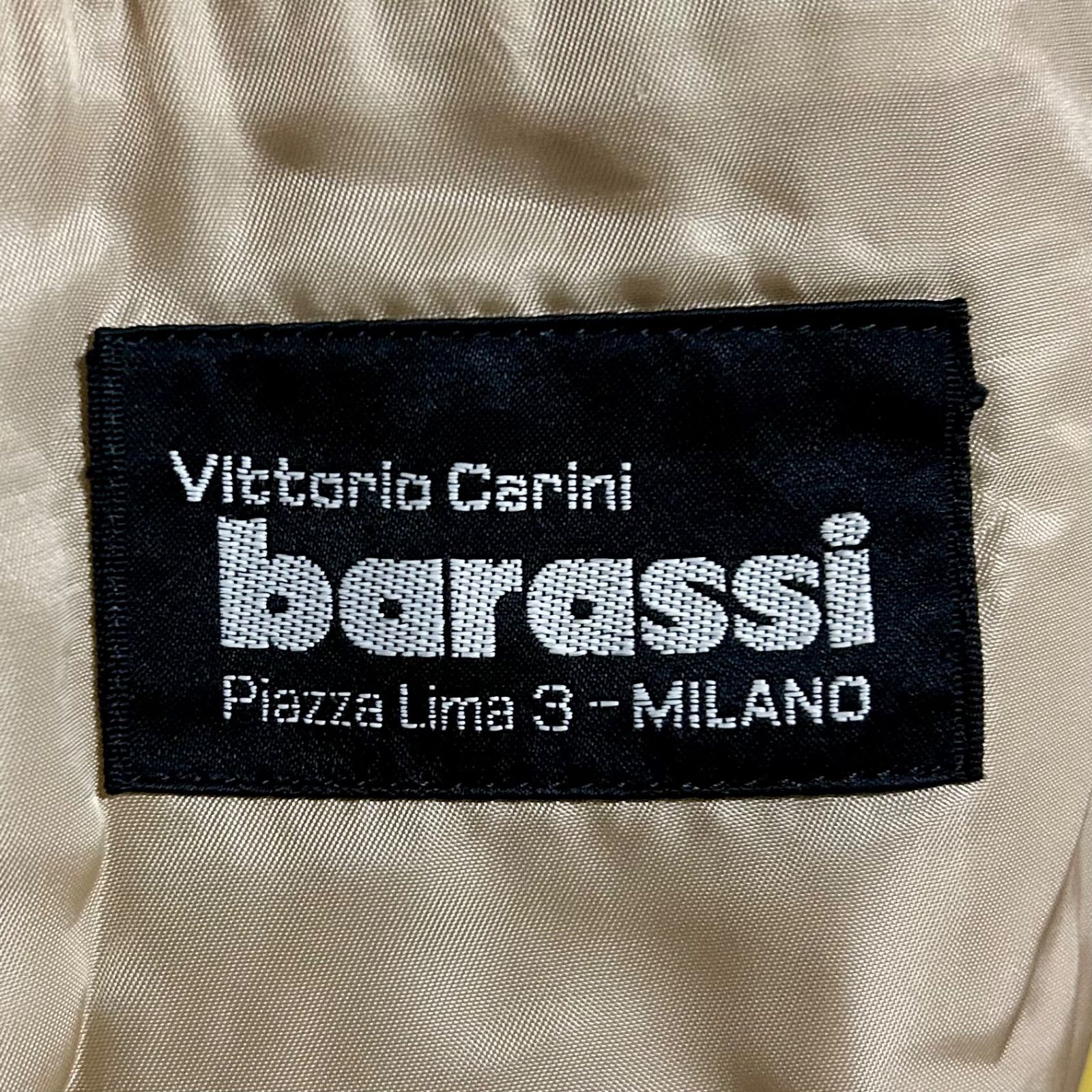 美品 Vittorio Carini barassi テーラードジャケット ブレザー 