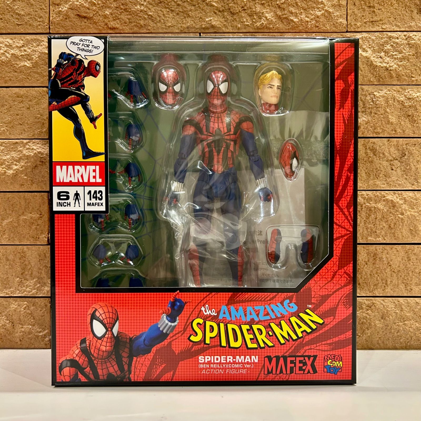 MAFEX ベン・ライリー スパイダーマン ☆値下げ☆ MAFEX No.143