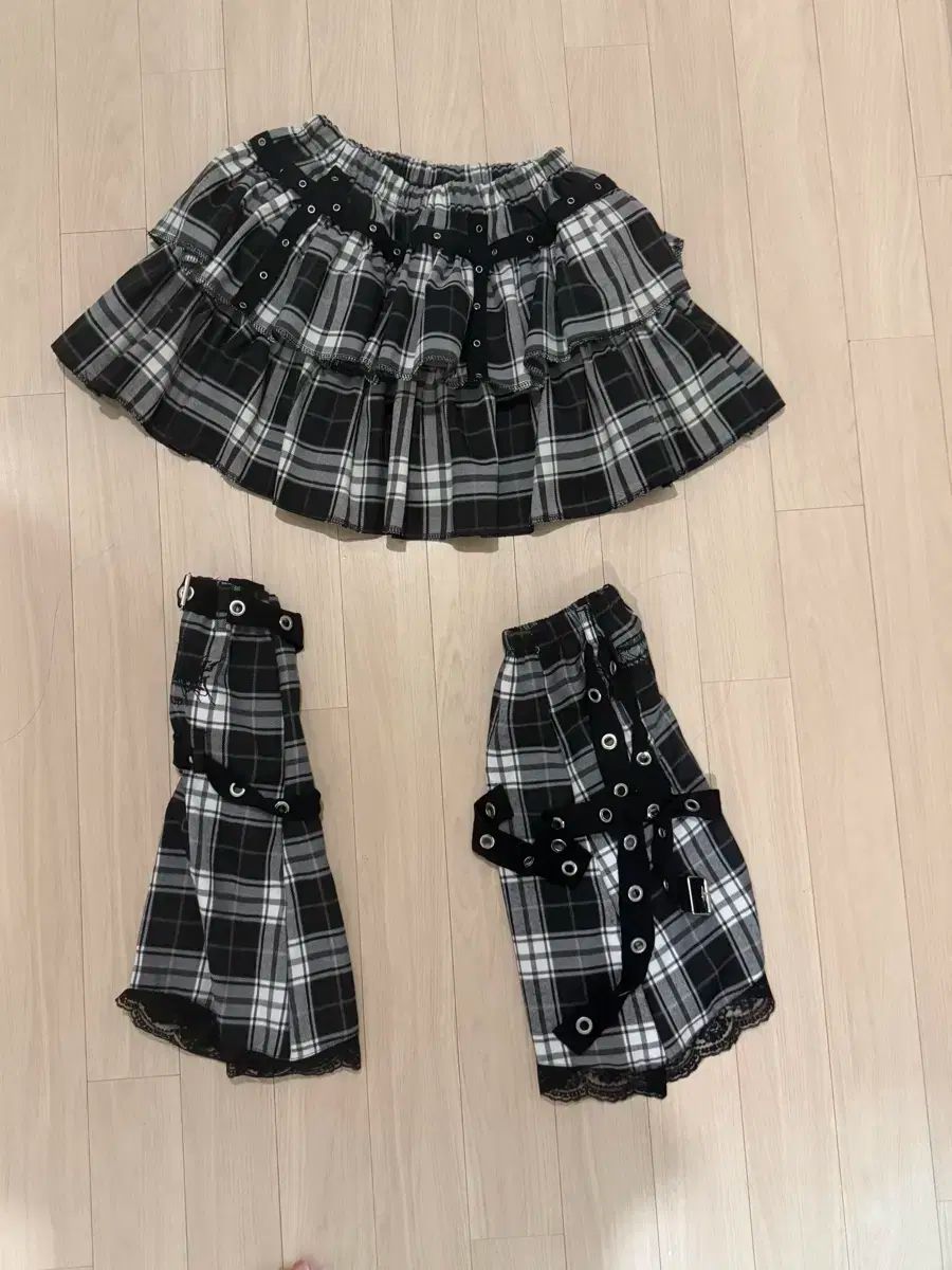 ボルカン スカート レッグウォーマー