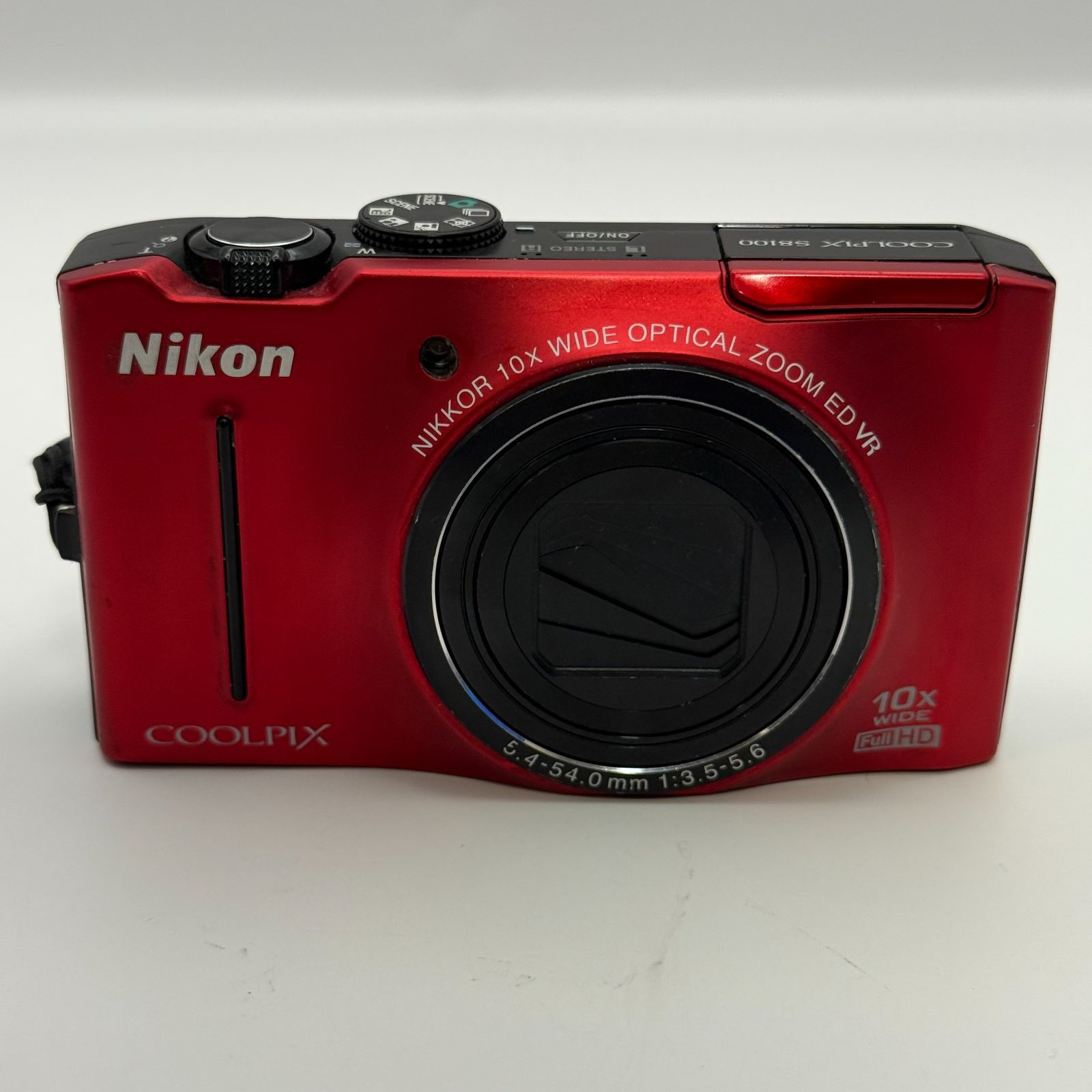 Nikon ニコン クールピクス COOLPIX デジタルカメラ S8100 レッド