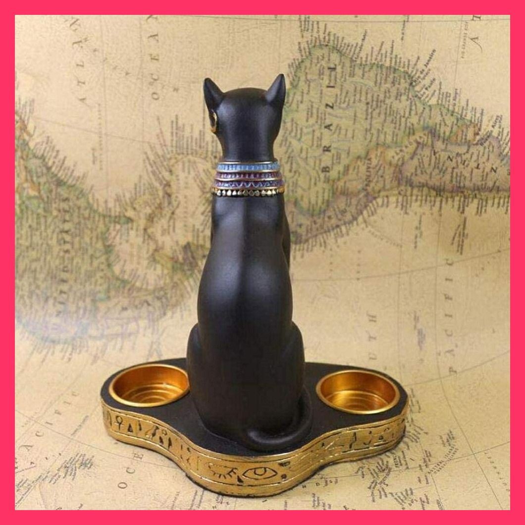 キャンドルスタンド バステト神 キャンドルホルダー bastet 猫AiO Amazon.co.jp: キャンドルスタンド バステト神 キャンドル