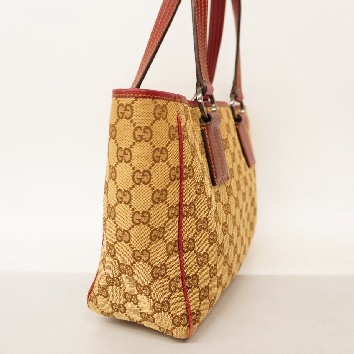 GUCCI ハンドバッグ ブラウン キャンバス 楽天市場】【バッグ】GUCCI グッチ GGキャンバス ハンドバッグ