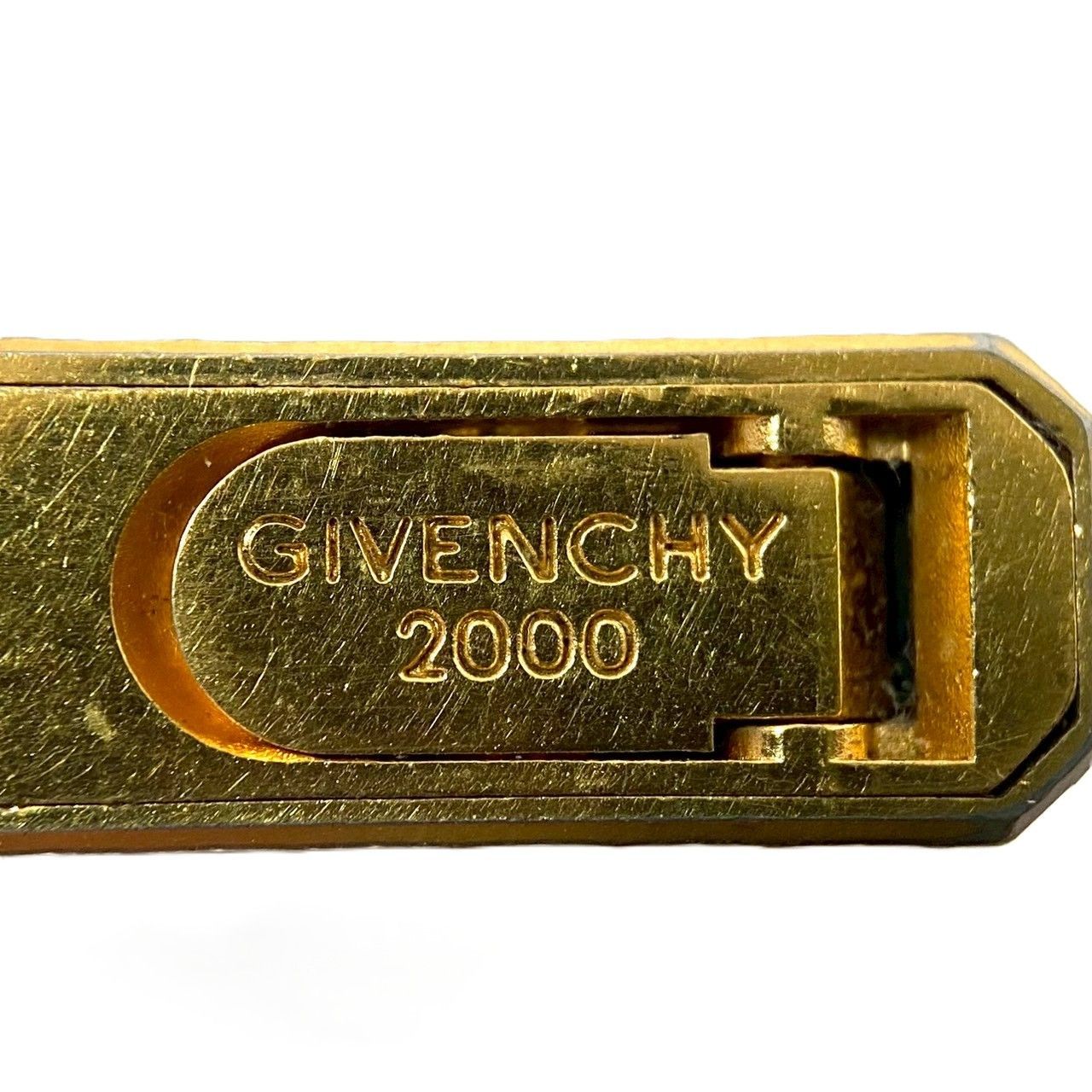 GIVENCHY】2000 ローラー式 ガスライター ロゴ ゴールド/金