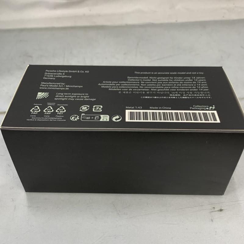 中古】ミニチャンプス 1/43 ポルシェ マカン S ツーリスモ3 パパイヤ