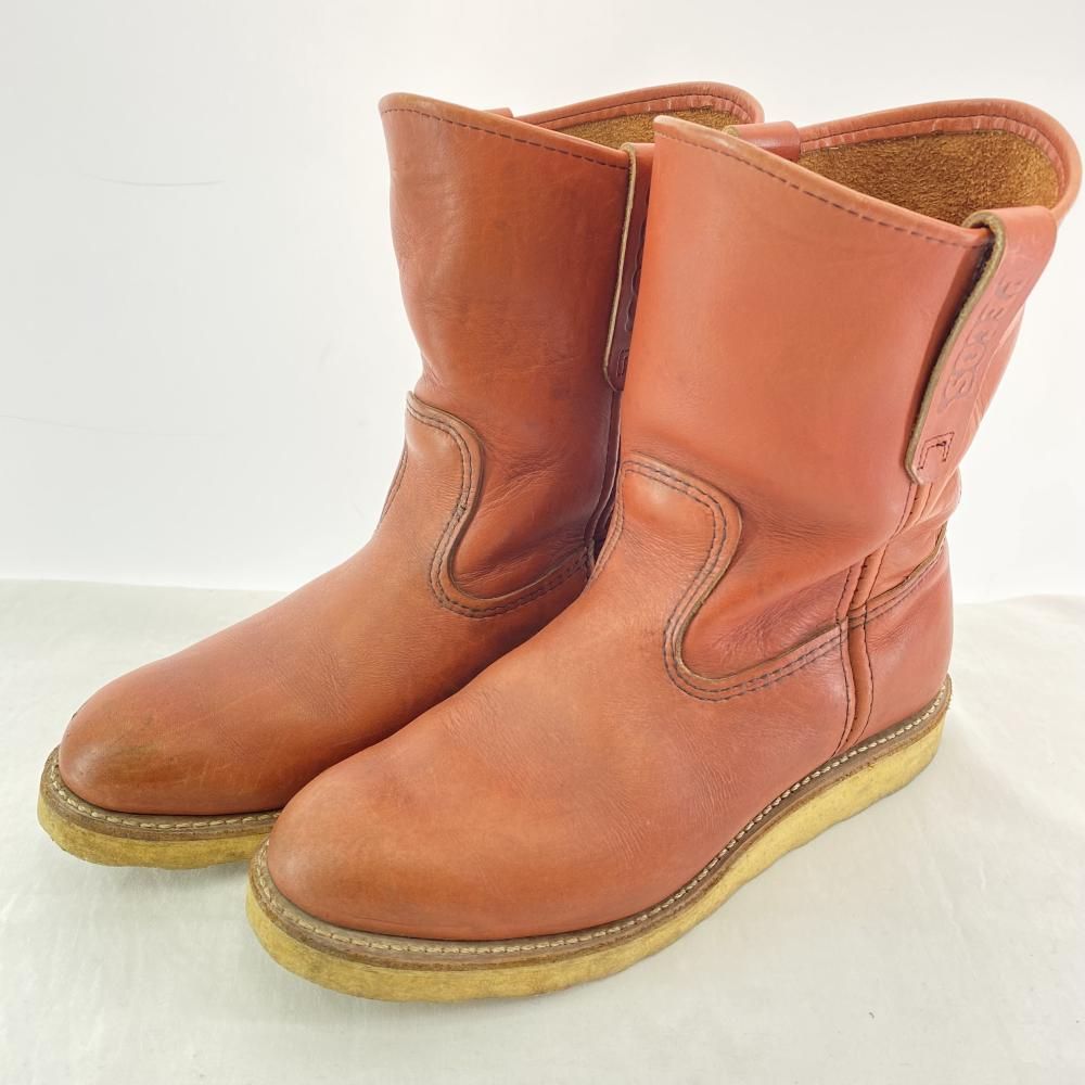 中古】RED WING ペコスブーツ 25.5cm E 8866 レッドウィング[17