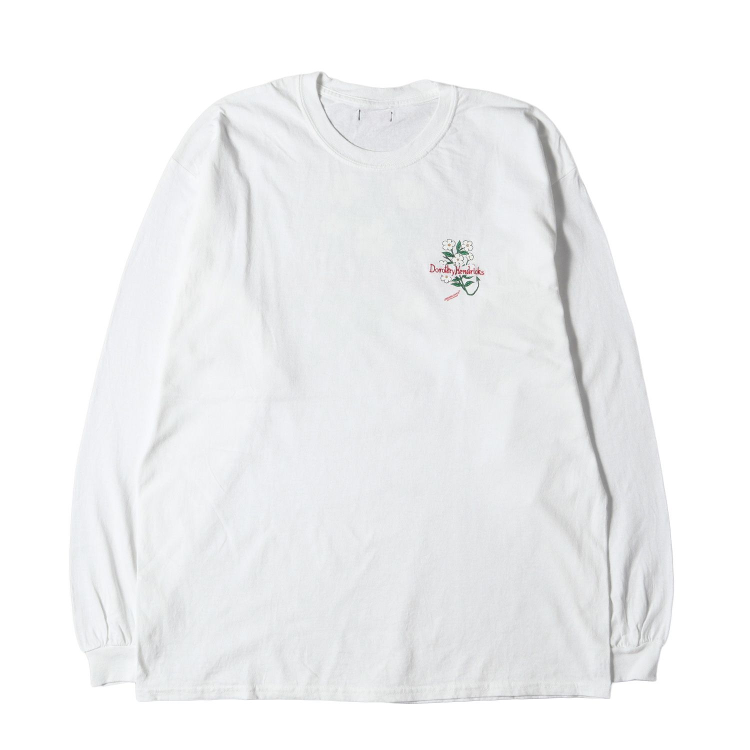 美品 UNDERCOVER アンダーカバー Tシャツ サイズ:XL 23SS Dorothy Hendricks フラワーグラフィック ロングスリーブ  Tシャツ DH LONG SLEEVE TEE FLOWER ホワイト 白 トップス カットソー【メンズ】 - メルカリ