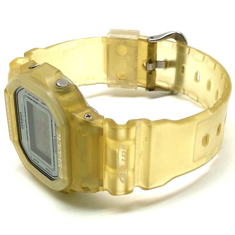 DW-5600SG-7VT GLIDE ハワイ限定　イエロースケルトン G-SHOCK ジーショック DW-5600SG-7VT GLIDE HAWAII グライド
