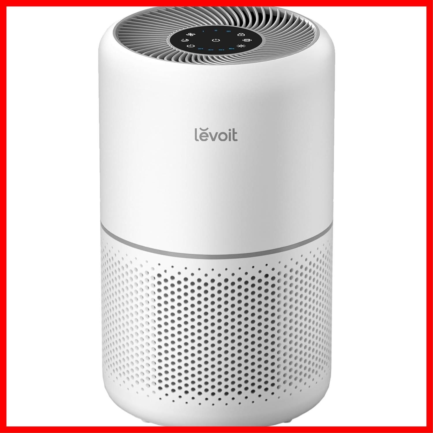 数量 ハウスダスト 卓上 花粉 hepa ペット 小型 集じん フィルター 脱臭 20畳 300 PM2.5 Core クラシックモデル 空気清浄機 ホワイト レボイト Levoit