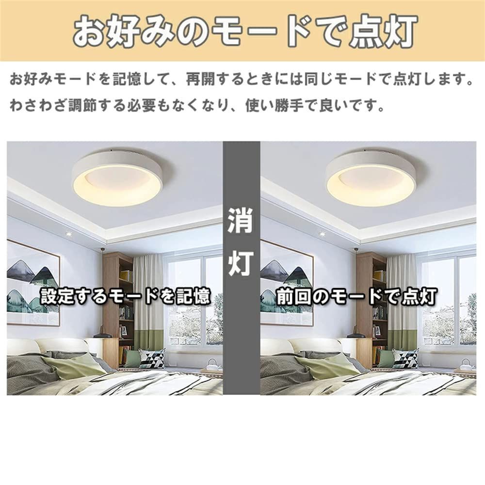 色: ホワイト枠】INVITOP シーリングライト LEDシーリングライト モ ... 【色: ブラック枠】INVITOP シーリングライト LEDシーリングライト モ