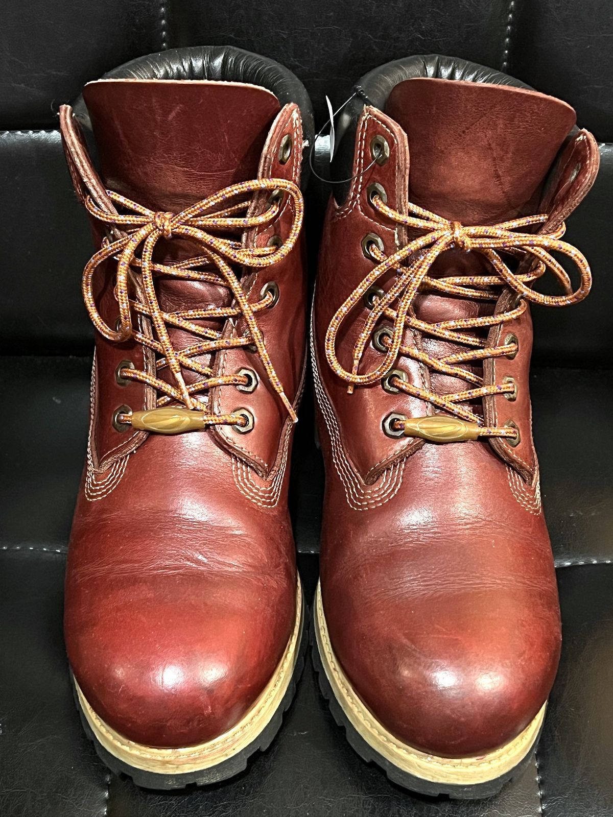 希少 USA製 Timberland 27020 6インチブーツ 赤茶レザー 26cm