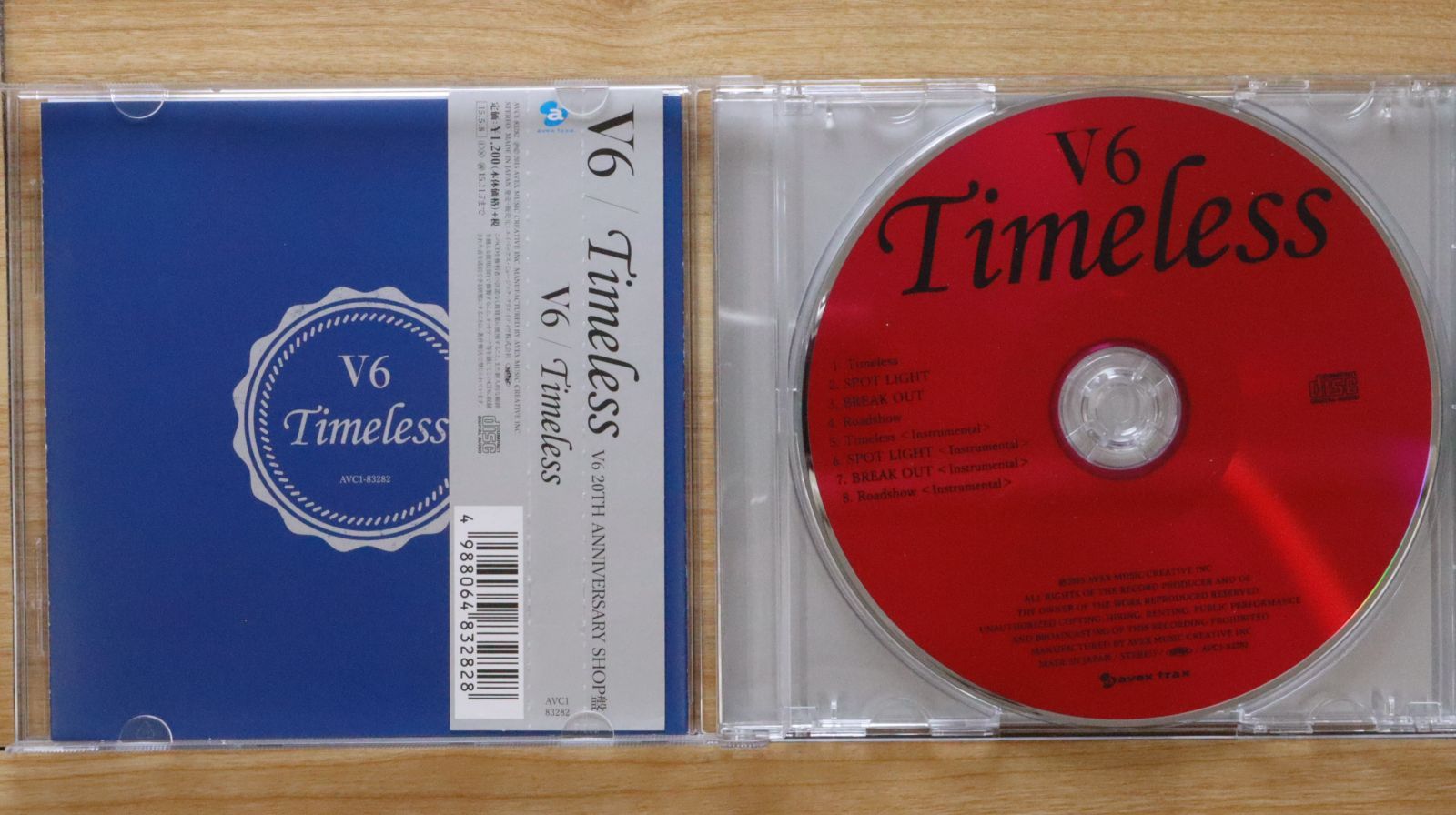 国内盤CD☆ブイシックス/V6□ Timeless(V6 20th ANNIVERSARY SHOP盤