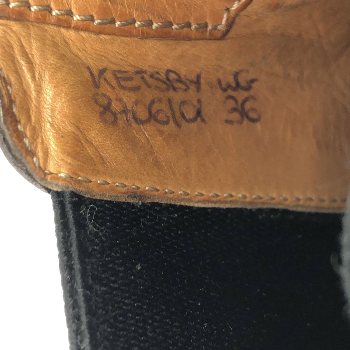 ウイングチップ チェルシーブーツ