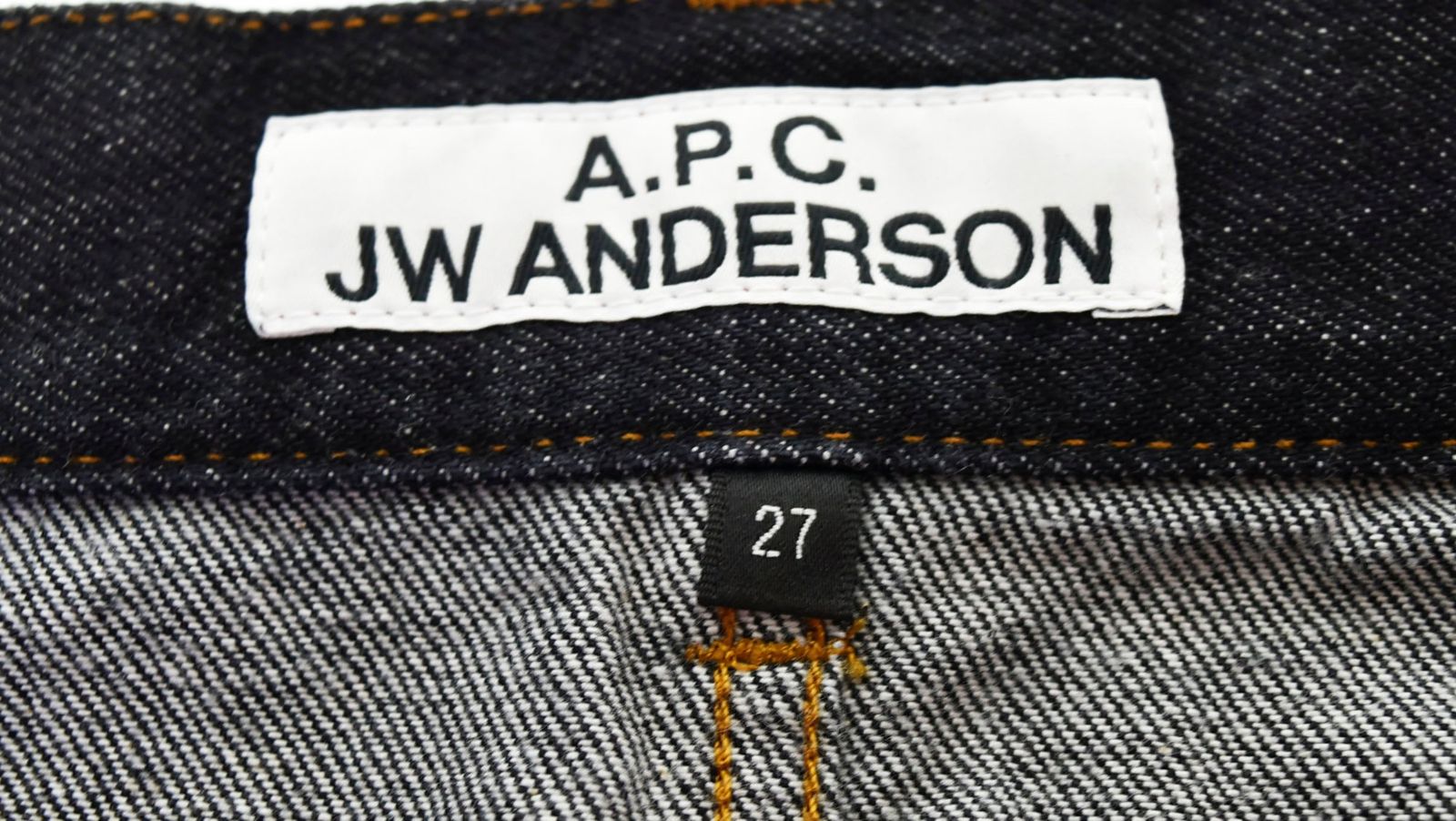 A.P.C. JW ANDERSON ストレートデニム 27
