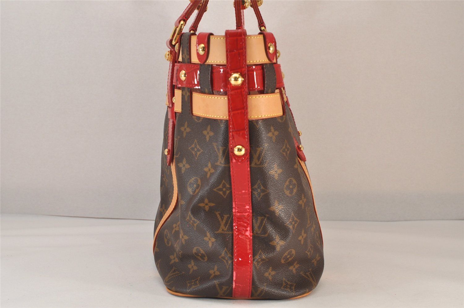 LOUIS VUITTON ルイヴィトン モノグラム ルビー サリナ MM
