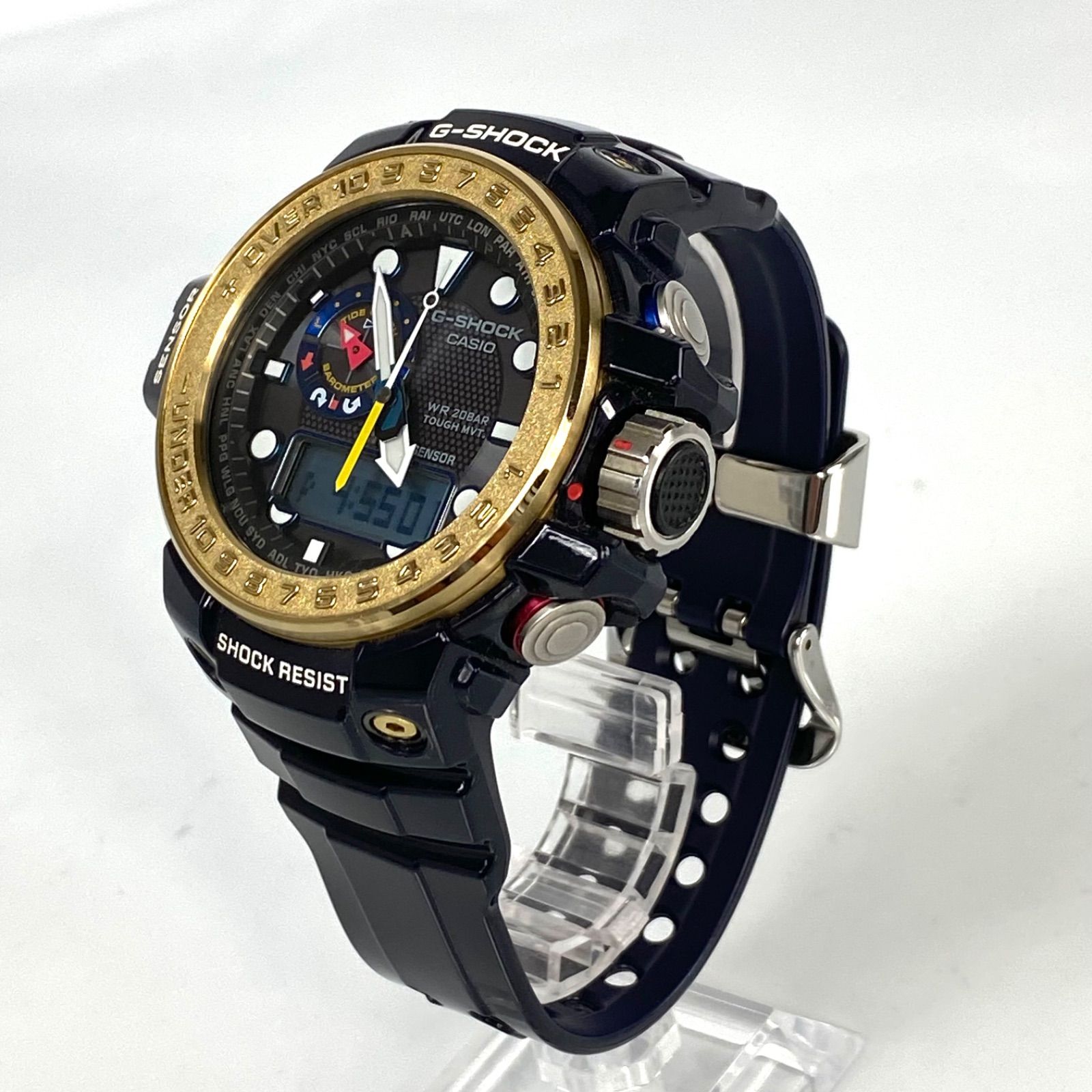 カシオ G-SHOCK ガルフマスター GWN-1000F-2AJF 電波ソーラー アナデジ 