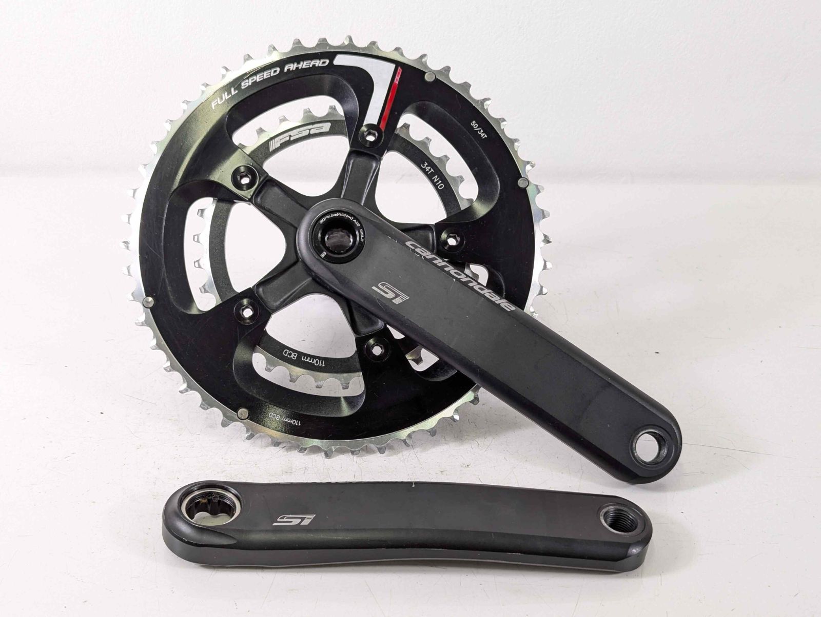 並品 Cannondale キャノンデール Hollowgram Si 50-34 172.5mm クランク FC250512E