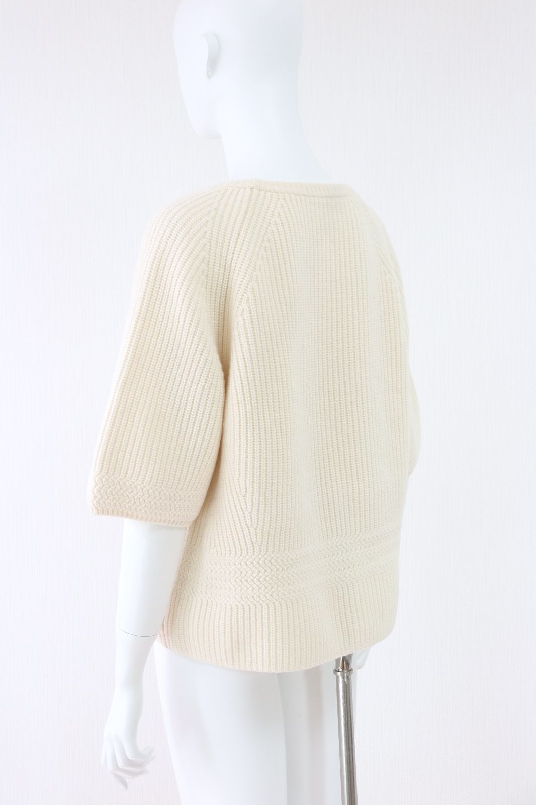 五分袖セーター