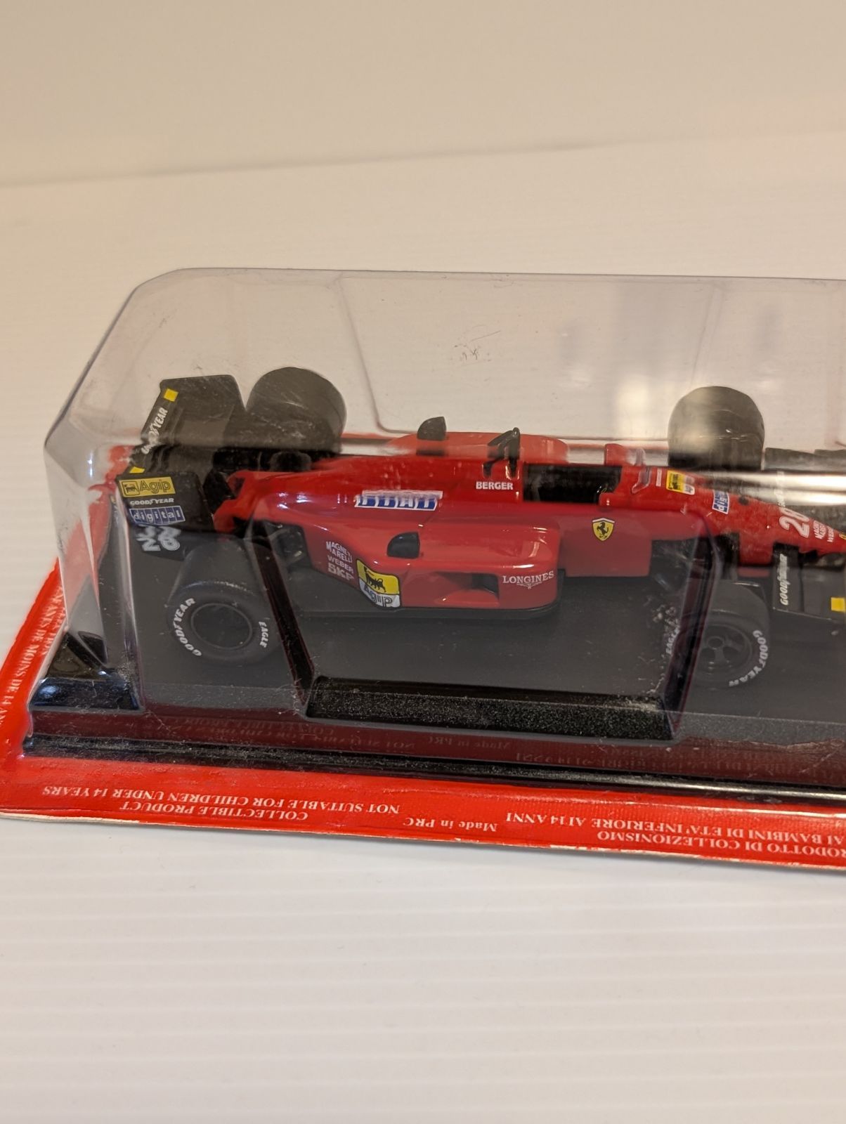 未開封 1/43 フェラーリF187-88C アシェットフェラーリF1