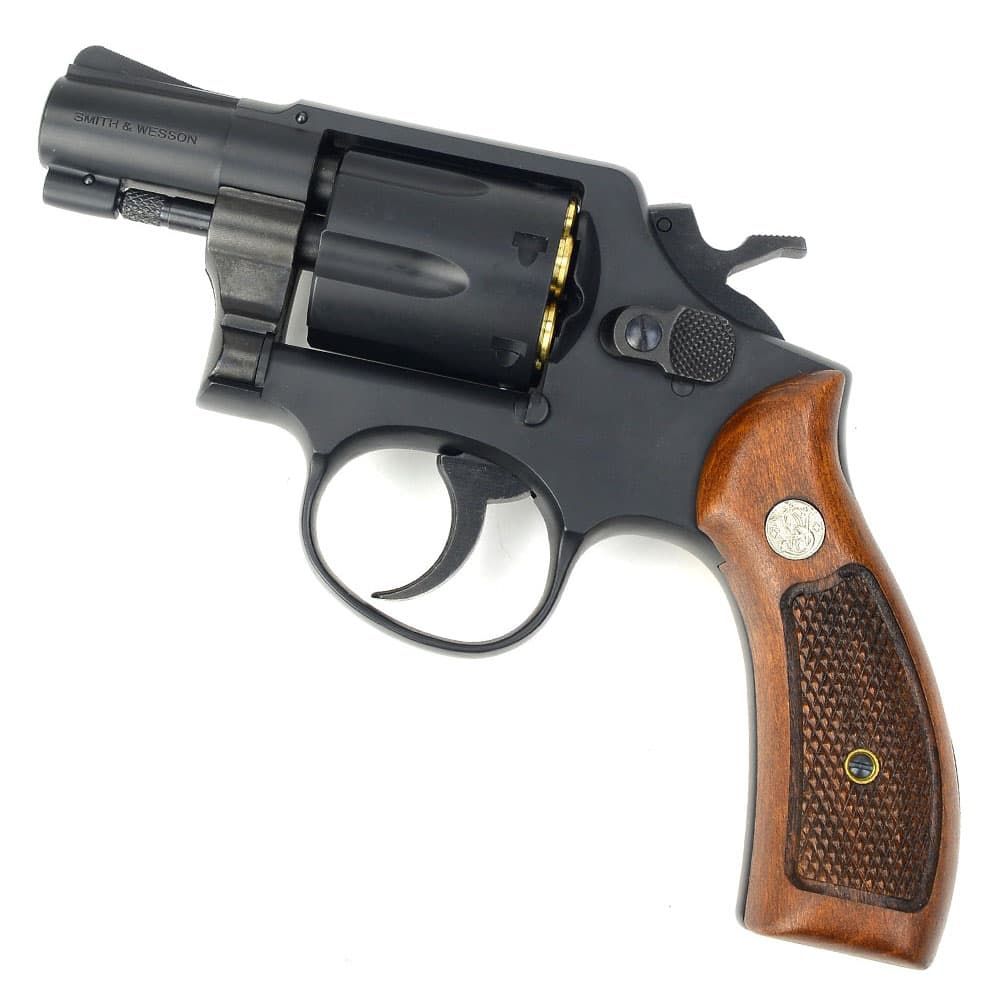 マルシン ガスガン M10 2インチ マットブラックABS 木製グリップ 072506 18歳以上