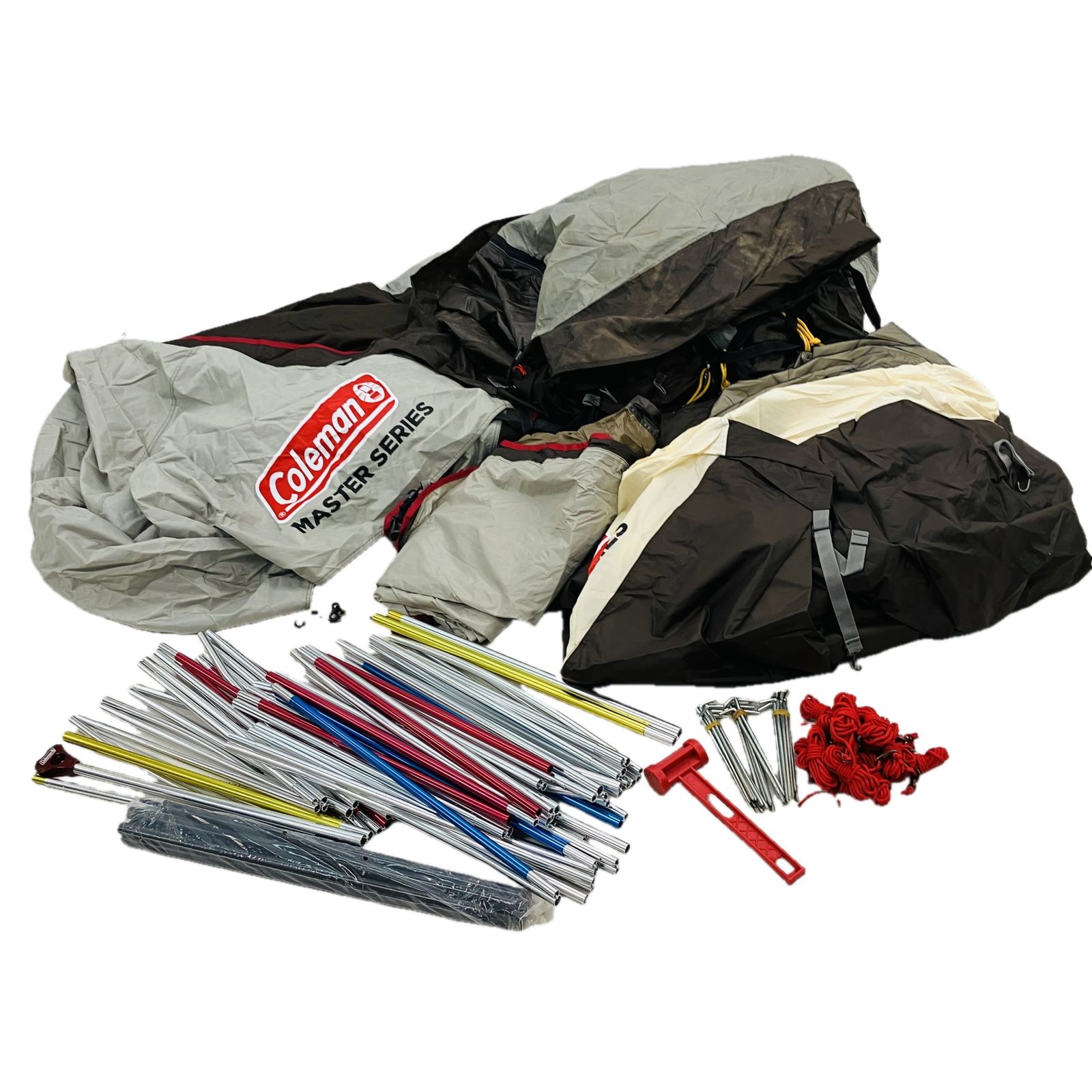 Coleman 2000036432 4S ワイド 2ルーム カーブ テント 4~5人用 キャンプ アウトドア コールマン ジャンク C10438802