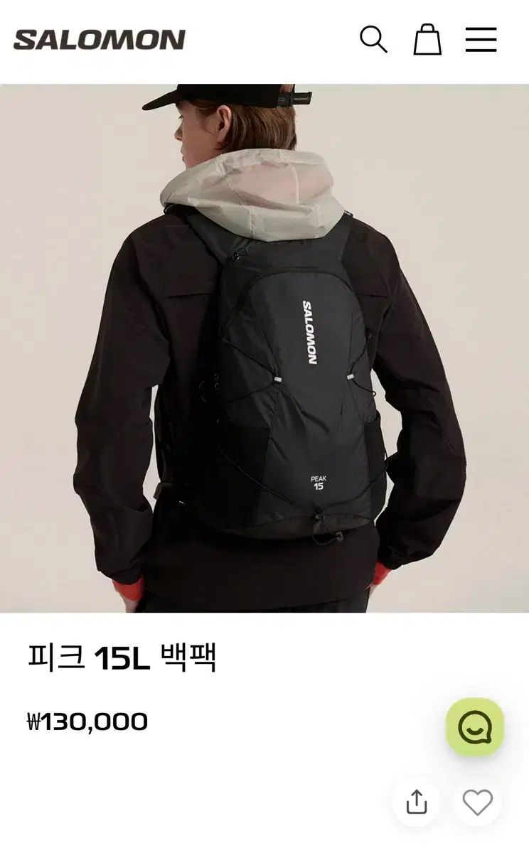 Salomon サロモン ピーク 15