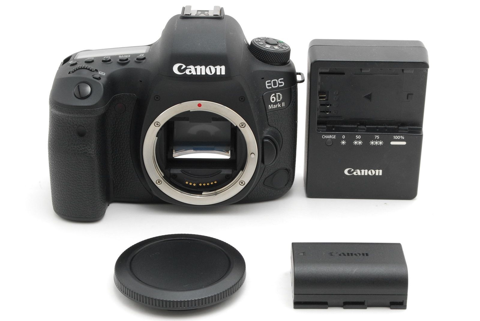 118322ショット CANON EOS 6D Mark II ボディー 282003 並品