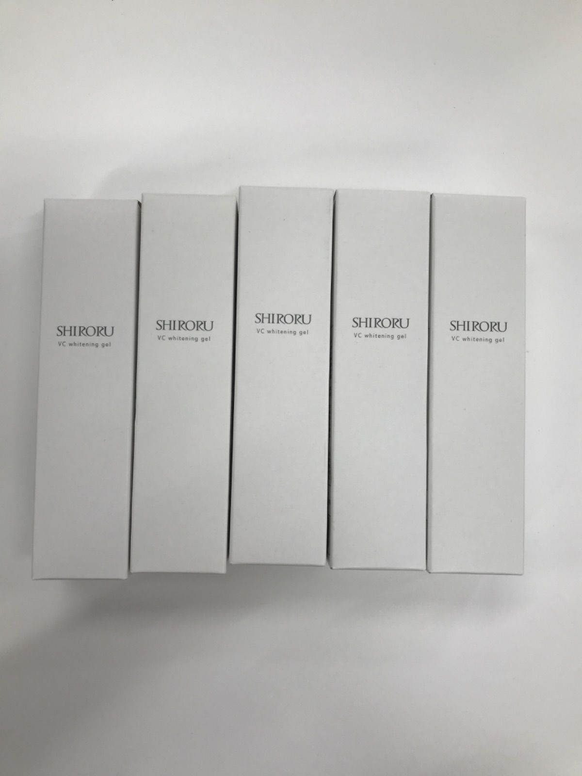 【安い，本物保証】 S3558 SHIRORU シロル 薬用VCホワイトニングゲル 50g 計5点セット 美容液