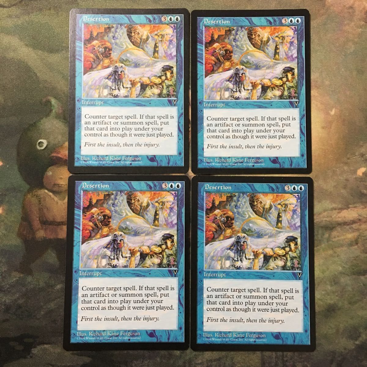 せ10 MTG マジックザギャザリング カード まとめ VIS 奪取/Desertion 