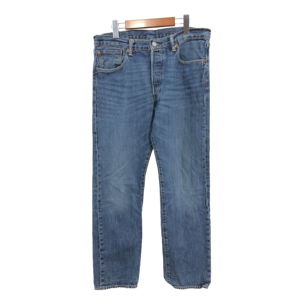 Levi’sリーバイス501デニムパンツジーンズW32ライトブルーリペア海外古着 Levi'sリーバイス501デニムパンツジーンズW32ライトブルーリペア
