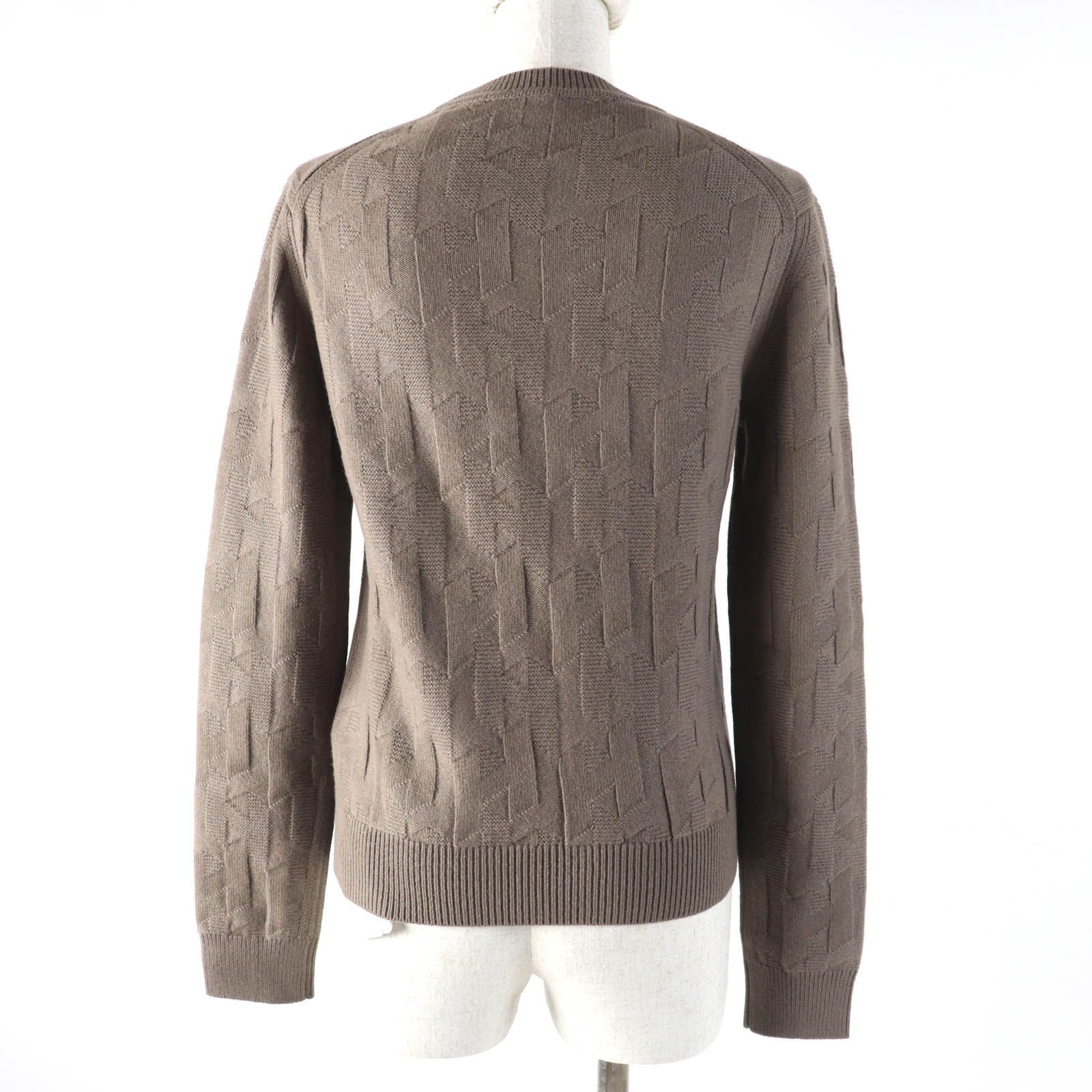 福袋 バースデイ 23AW エルメス 未使用品☆HERMES 3H2617D4 H ウール100％ ニット+セーター