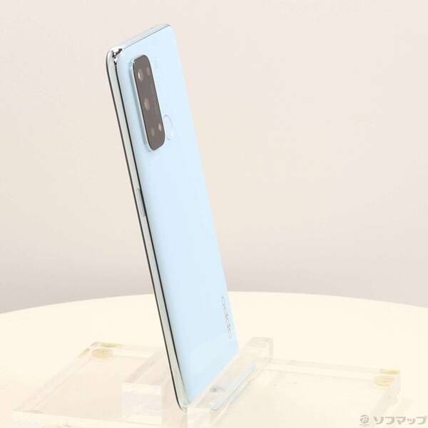中古品〕 OPPO Reno5 A 128GB アイスブルー CPH2199 SIMフリー【368