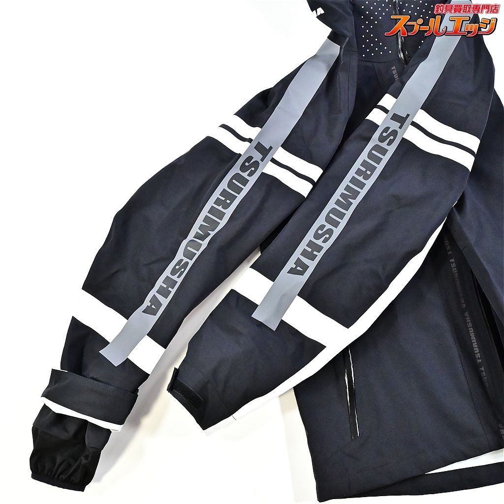 釣武者 テクニカルアーム 3レイヤーレインスーツ グレー　LL オマケ付き テクニカルアーム 3レイヤーレインスーツ #Mサイズ グレー TsuriMusha