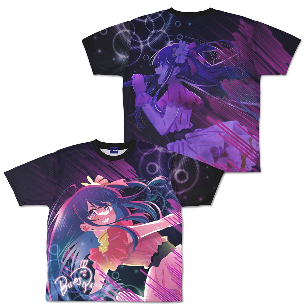 【新品/公式】【推しの子】_Lサイズ_アイ 両面フルグラフィックTシャツ ver.2.0 公式グッズ colleize