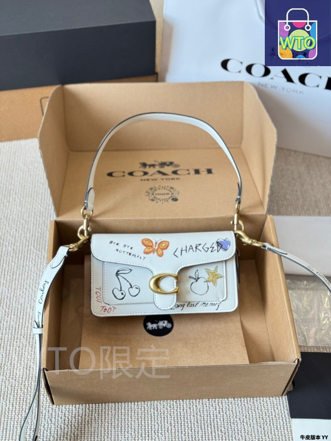 今日 Coach New Tabby 3 層 Dionysus Bag タビー ディオニサスバッグ-WT0輸入