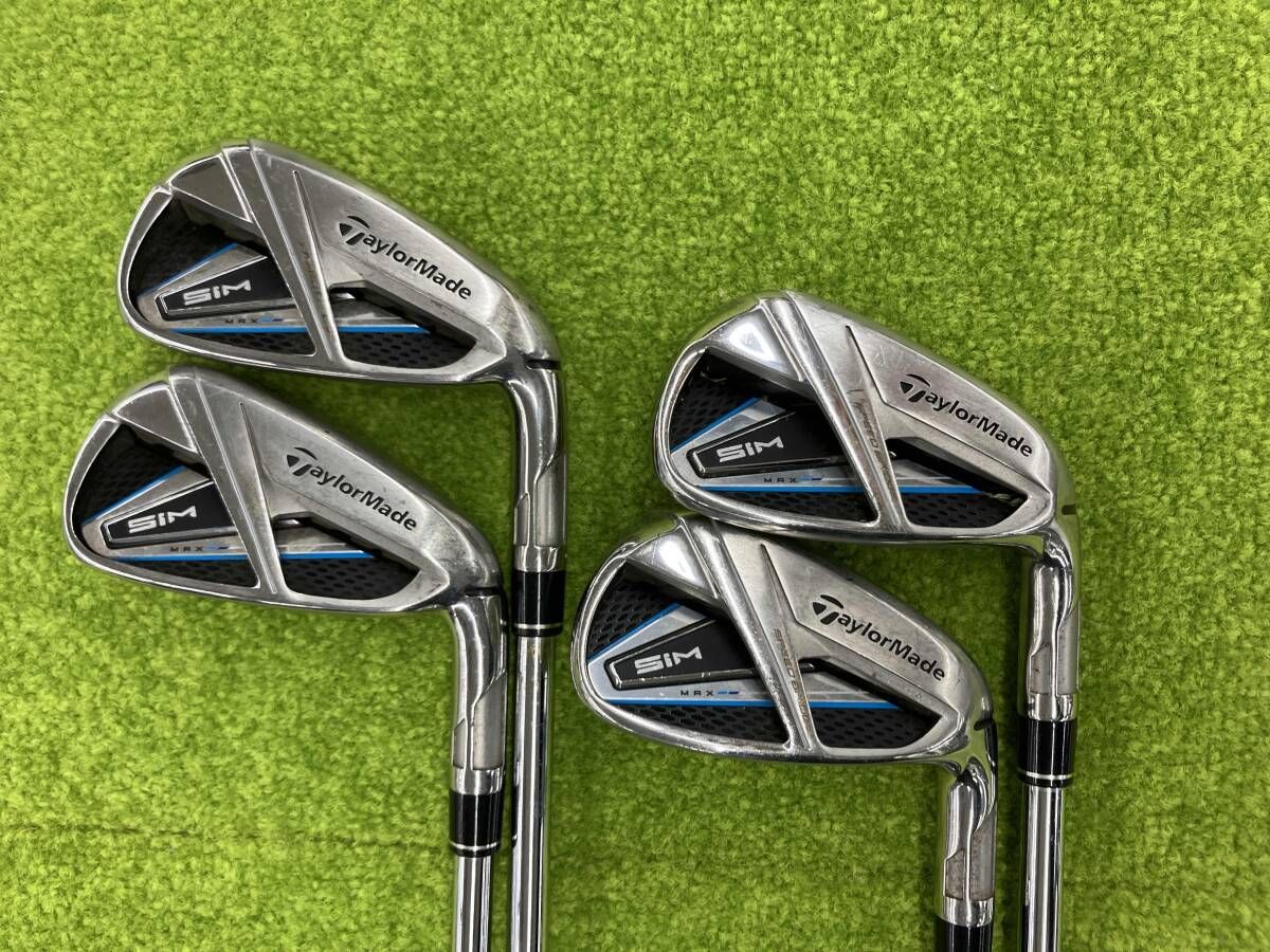 テーラーメイド SIM MAX アイアンセット 6～9 4本セット KBS MAX85 JP