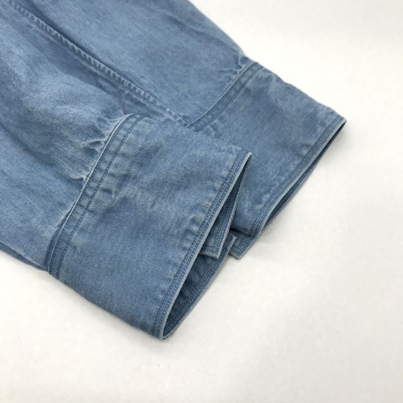 AMC リヨセルシャツ John-202 24SS 長袖シャツ 古着 無地 メンズ S 