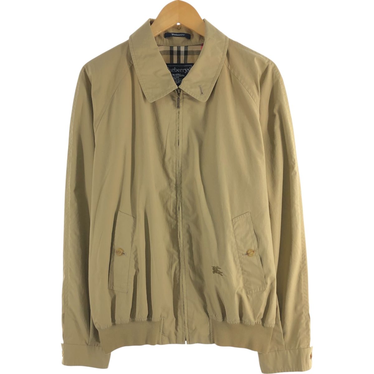 ブ*イ様 Burberrys バーバリー vintage ハリントンジャケット 古着 バーバリー Burberry's ハリントンジャケット スイングトップ