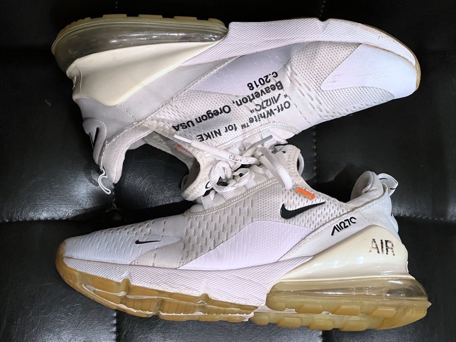 off white 270 27.5cm NIKE AIR MAX270