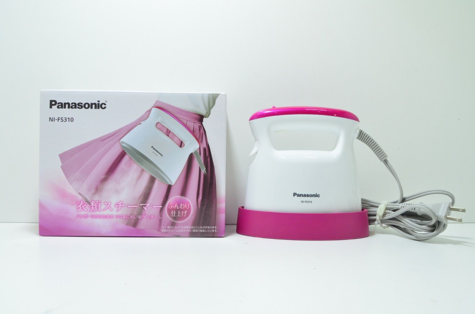 Panasonic 衣類スチーマー ビビッドピンク調 NI-FS310-VP 楽天市場