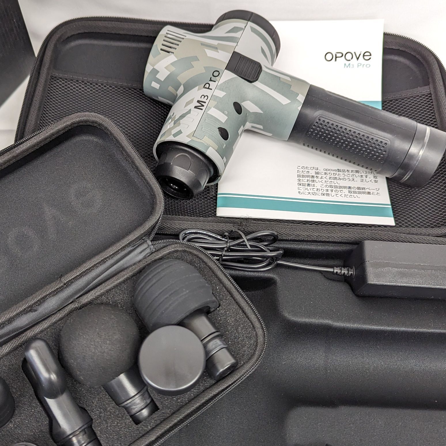 opove M3 Pro 筋膜リリースガン 迷彩 美品 動作確認済み - メルカリ