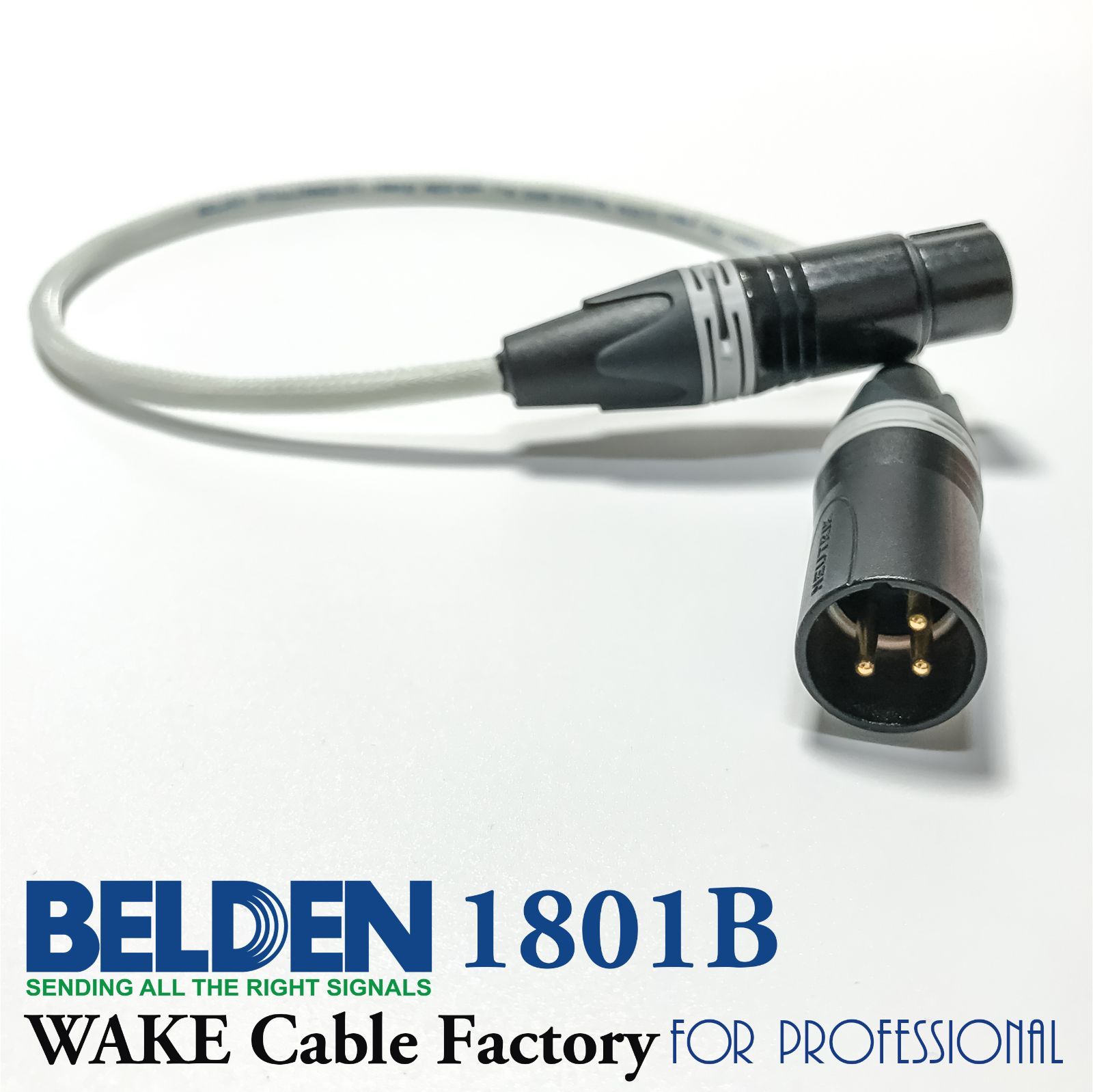 プレミアム仕様！BELDEN1801B★AES/EBUデジタルケーブル3m プレミアム仕様！BELDEN1801B☆高性能デジタルケーブル3m☆AES