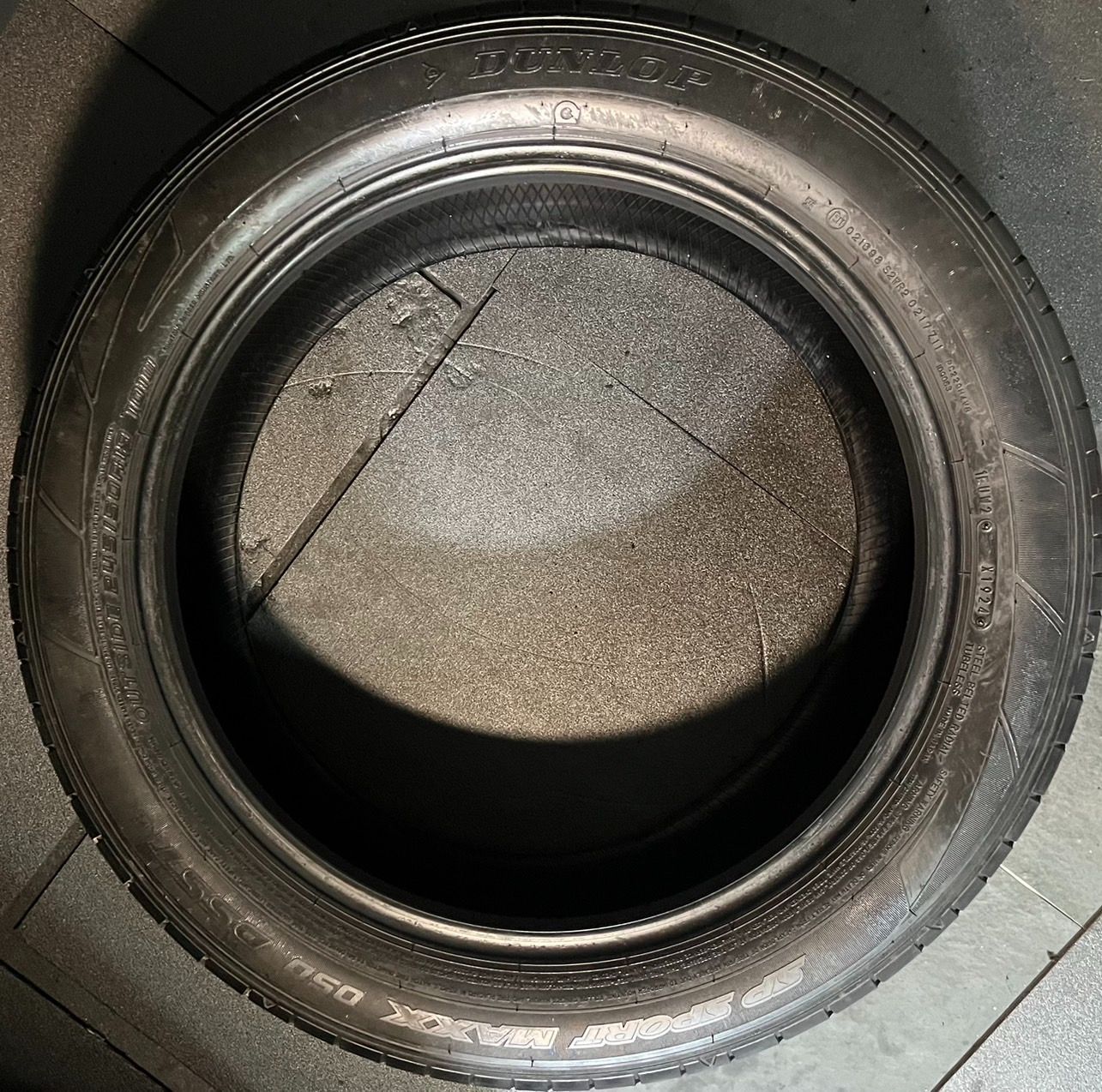 再出品 製 約8分山 ダンロップ DUNLOP SP SPORTMAXX 050 DSST 245 50R19 1本 h_563