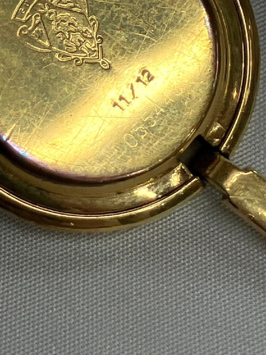 稼働品】GUCCI グッチ 11/12 チェンジベゼル 腕時計 ホワイト×ゴールド