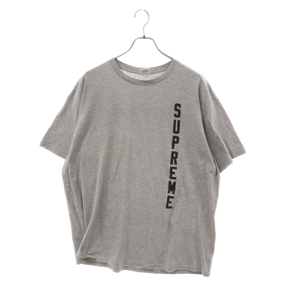 SUPREME (シュプリーム) 15SS Thrasher Tee スラッシャー ロゴプリント 半袖Tシャツ カットソー グレー