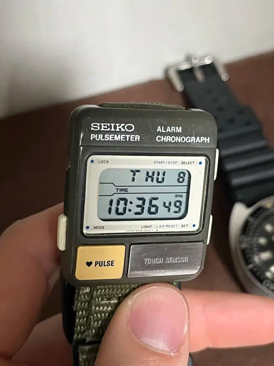 SEIKO セイコー ヴィンテージ 脈拍計 S229 ー 5001 デジタル 時計